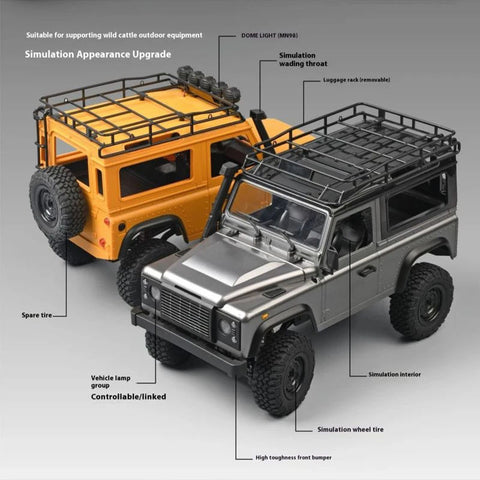 MNRC MN99S Licensed Land Rover Defender 1/12 RC Rock Crawler | India