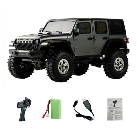 JJRC C8801 Jeep Wrangler 1/18 Scale RC Rock Crawler 4WD off-road climbing truck | India - Ozzy Toys