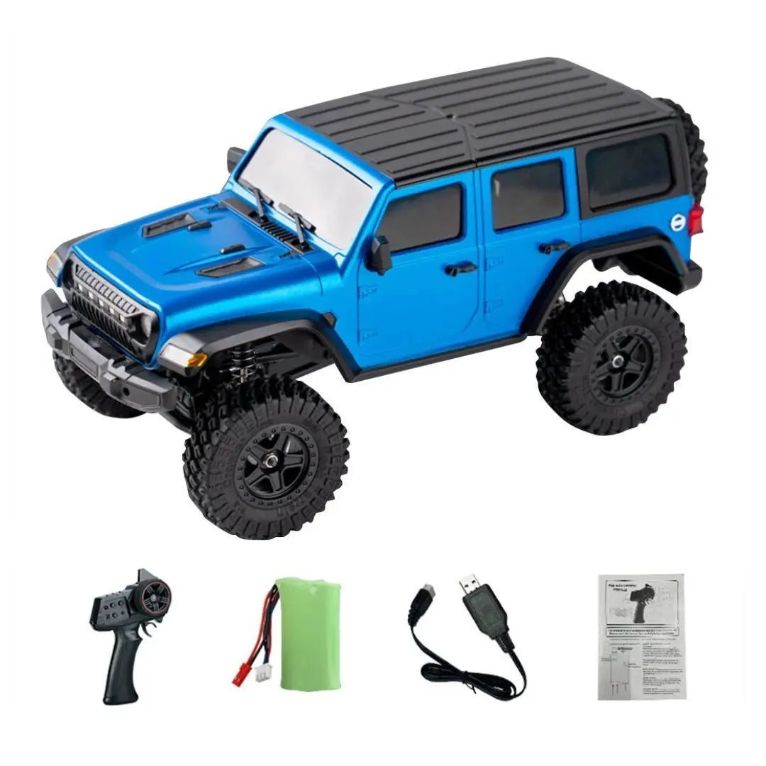 JJRC C8801 Jeep Wrangler 1/18 Scale RC Rock Crawler 4WD off-road climbing truck | India - Ozzy Toys