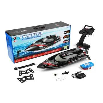 Wltoys WL916 RTR 2.4G Brushless RC Boat Fast 60km/h High Speed Vehicles w/ LED Light Water Cooling System Models Toys - Ozzy Toys