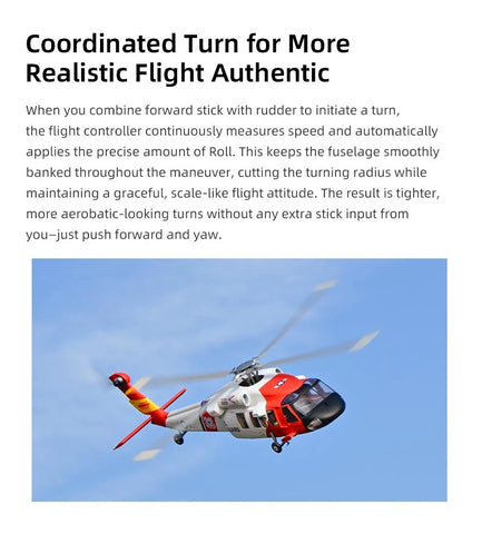 FLY WING MH-60T Jayhawk UH-60 470L4-Blade ACE GPS/ATT RC Scale Helicopter – RTF | India