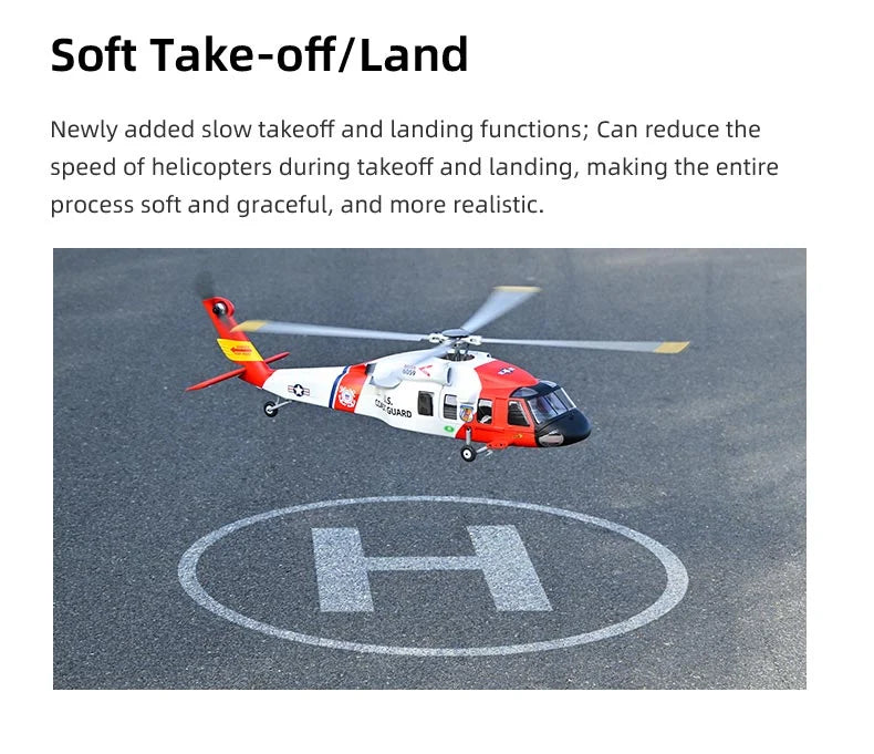FLY WING MH-60T Jayhawk UH-60 470L4-Blade ACE GPS/ATT RC Scale Helicopter – RTF | India - Ozzy Toys
