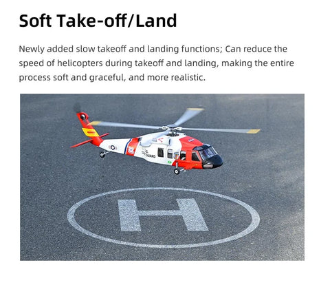 FLY WING MH-60T Jayhawk UH-60 470L4-Blade ACE GPS/ATT RC Scale Helicopter – RTF | India