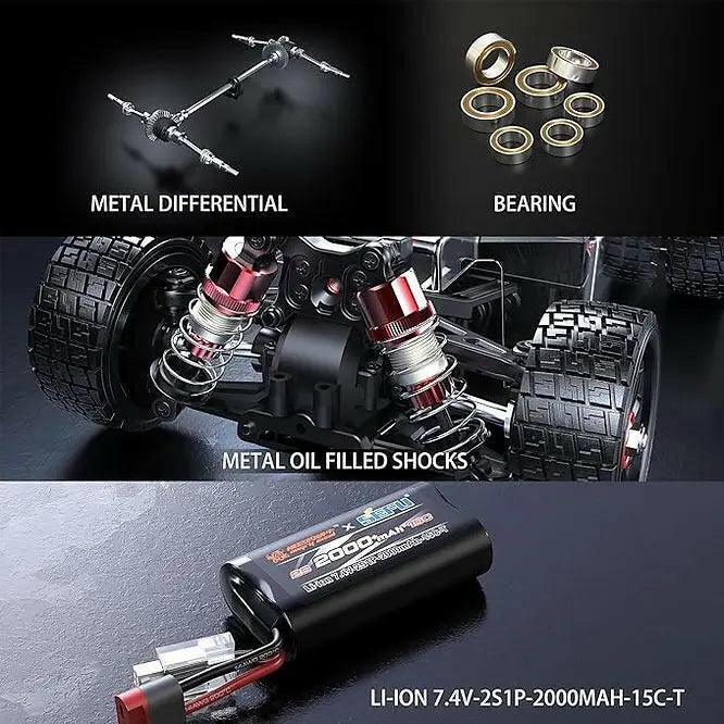 MJX Hyper Go 14302 Upgraded version 1:14 Brushless RC Drift Car with Gyro | India.