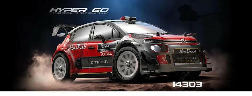 MJX Hyper Go 14303 (Gyro) 1:14 RC Car 2.4G High Speed Drift Rally Car | India.