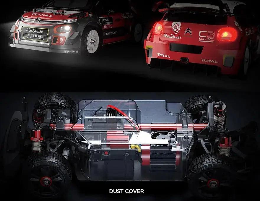 MJX Hyper Go 14303 (Gyro) 1:14 RC Car 2.4G High Speed Drift Rally Car | India.
