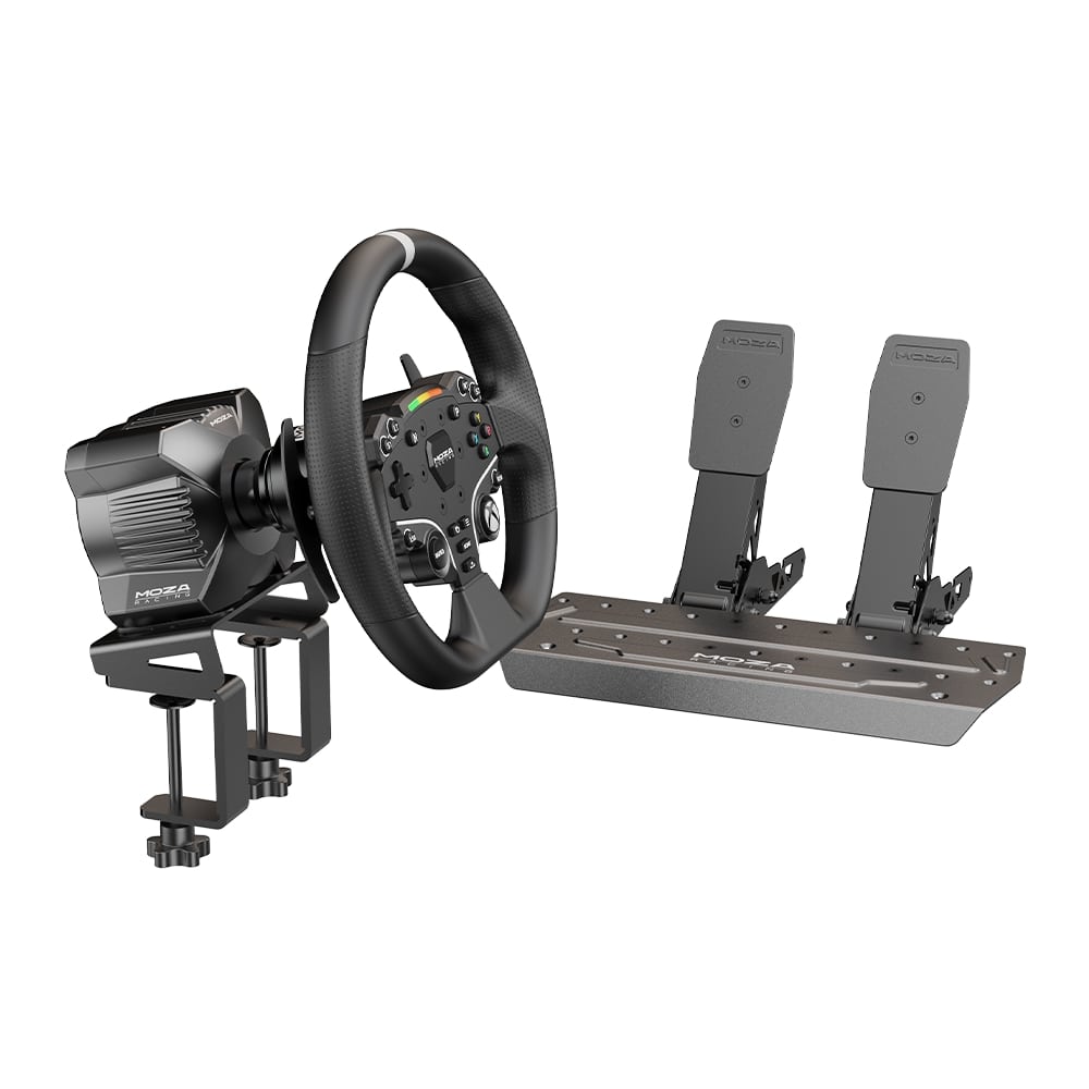 MOZA R3 Racing Wheel and Pedals for Xbox & PC | India