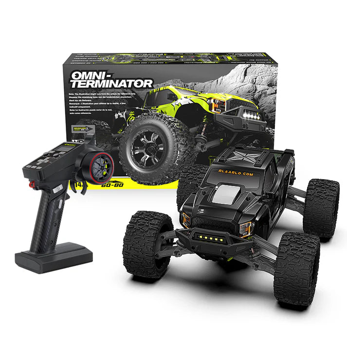 laarlo Carbon Fiber MINI 1:10 Scale RTR Brushless Monster Truck | INDIA