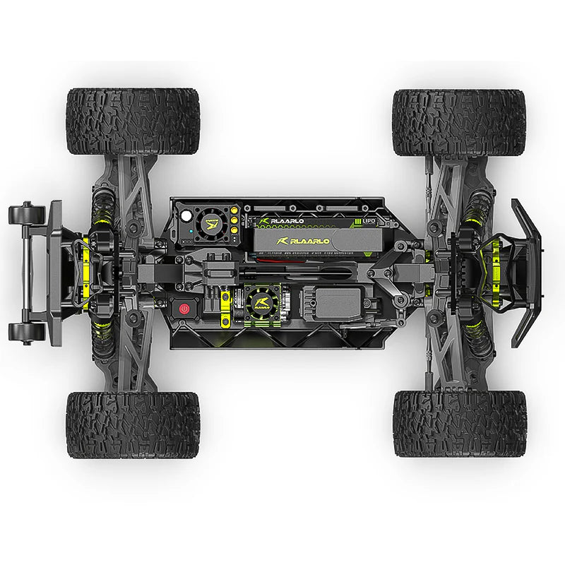 Rlaarlo Metal MINI 1:10 Scale RTR Brushless Monster Truck| INDIA