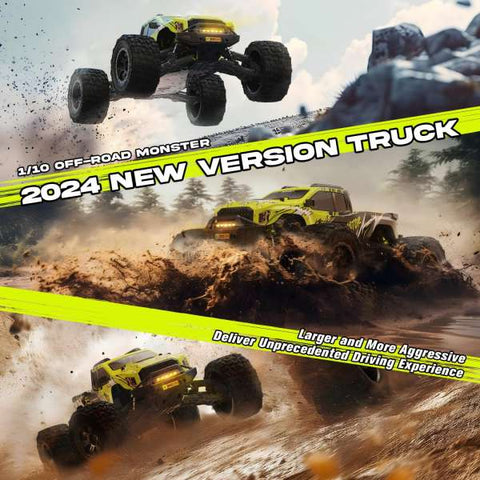 Rlaarlo Metal MINI 1:10 Scale RTR Brushless Monster Truck| INDIA