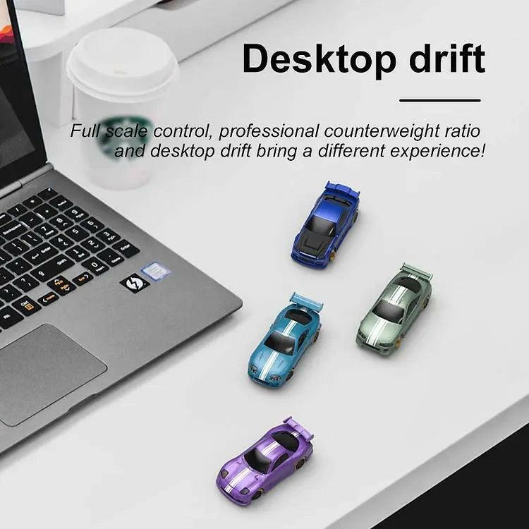Turbo Racing C61 RTR 1:76 Desktop Drift RC Car Purple- RC | India.