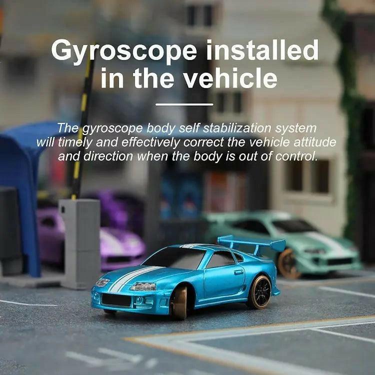 Turbo Racing C61 RTR 1:76 Desktop Drift RC Car Purple- RC | India.