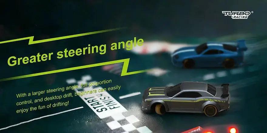 Turbo Racing C65 1:76 RTR Desktop Drift RC Car(with Gyro) | India.