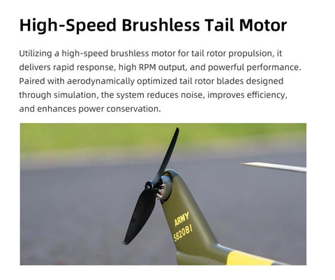 Fly Wing UH-1 Huey 470L 2-Blade ACE GPS/ATT RC Scale Helicopter (RTF) | India