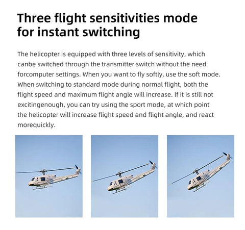 Fly Wing UH-1 Huey 470L 2-Blade ACE GPS/ATT RC Scale Helicopter (RTF) | India