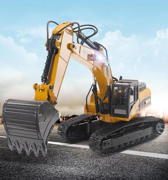 Huina 1580 1:14 All Metal Remote Control Excavator V4 (2025 Model Huina 1580 1:14 All Metal Remote Control Excavator V4 (2025 Model