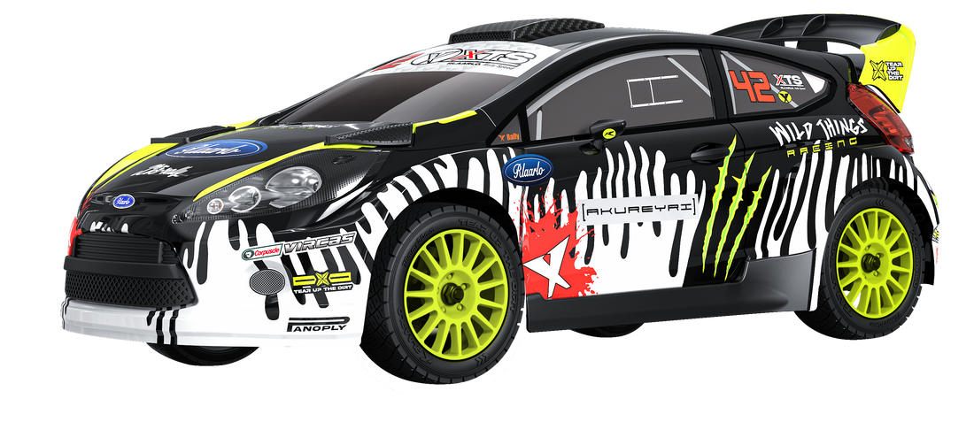 Rlaarlo XTS F10 Metal Brushless 1:10 Scale Rally Car - Black (3S LiPo Version) | India