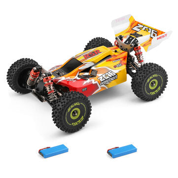 Wltoys 144010 1/14 2.4G 4WD High Speed Racing Brushless RC Car Vehicle Models 75km/h | India - Ozzy Toys