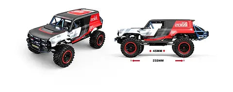 MJX Hyper Go H12P 1/12 RC Crawler - Licensed Ford Bronco Baja 1000 Edition | India