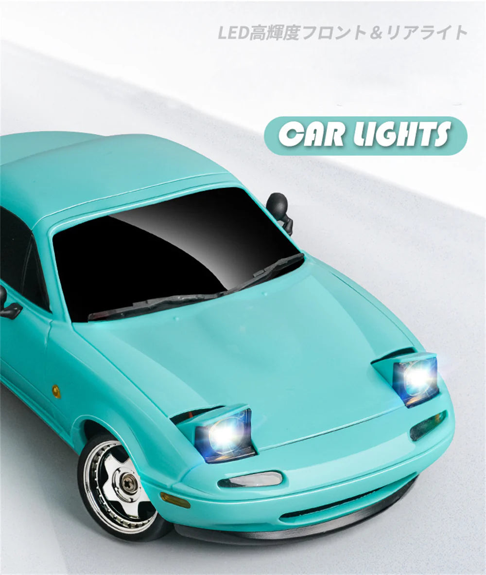 LDR/C 1804 1/18 Scale 4WD Drift RC Car – Mazda MX-5 NA Inspired (Blue & Pink) | India - Ozzy Toys