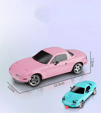 LDR/C 1804 1/18 Scale 4WD Drift RC Car – Mazda MX-5 NA Inspired (Blue & Pink) | India - Ozzy Toys