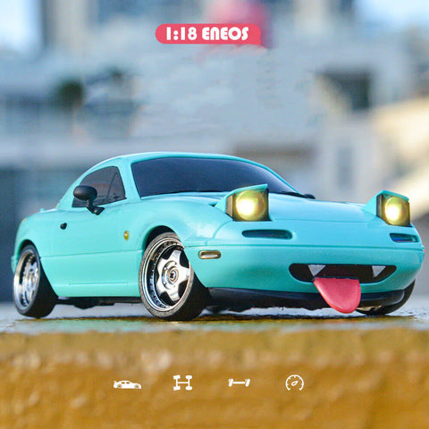 LDR/C 1804 1/18 Scale 4WD Drift RC Car – Mazda MX-5 NA Inspired (Blue & Pink) | India - Ozzy Toys
