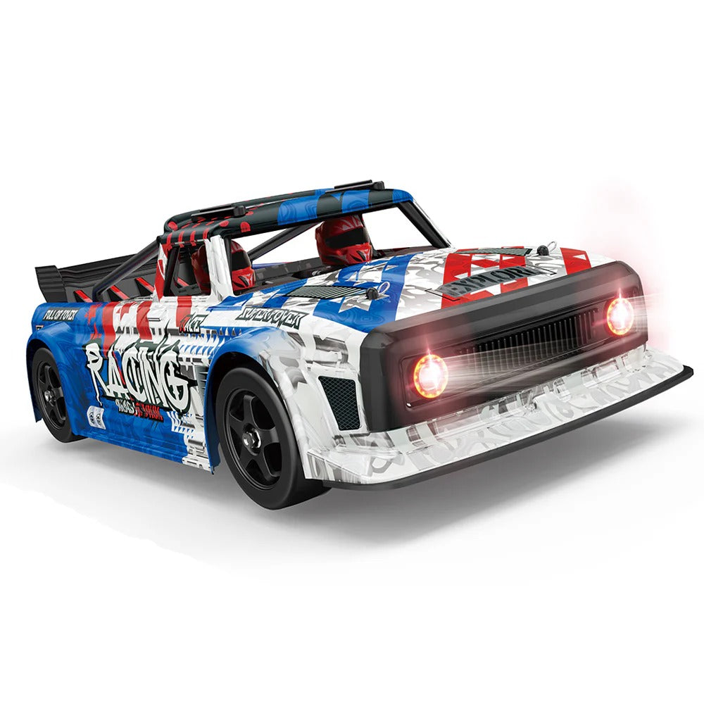 Wltoys 124020 1/12 2.4G High-Speed Drift RC Car – On-Road Racing Vehicle with LED Lights RTR | India