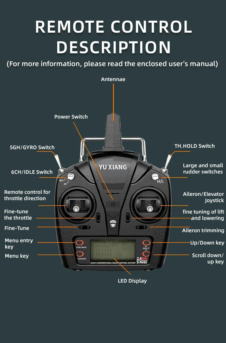 YuXiang F07-V UH-1 Huey 3D Version RC Helicopter | India