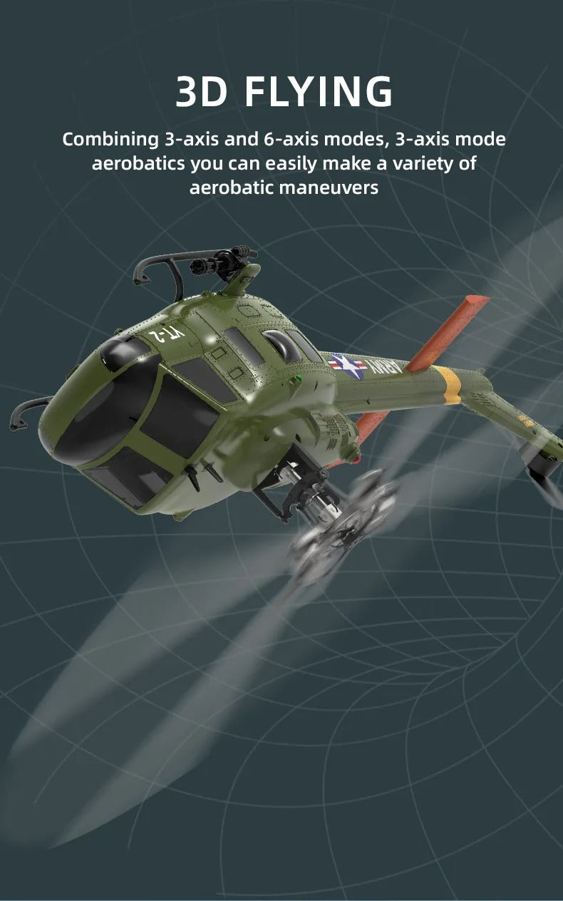 YuXiang F07-V UH-1 Huey 3D Version RC Helicopter | India