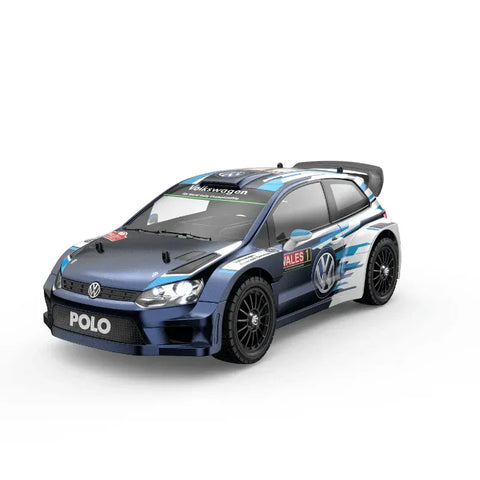 MJX Hyper Go 7304 RC Car 1/7 Volkswagen Polo R WRC RC Rally Car 4S Brushless 60km/H Official Licensed | India