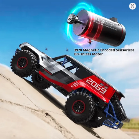 MJX Hypergo 1:8 brushless H8P Remote Control Ford Bronco Baja 1000 4WD off-road Car | India