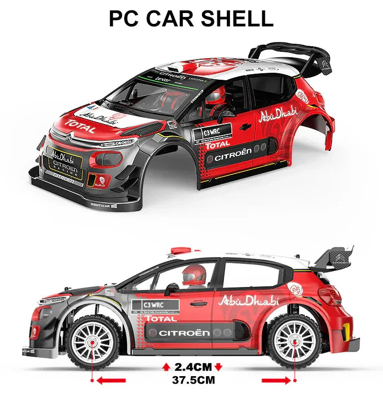 MJX HYPER GO 7303 WRC C3 4WD RC Car 1/7 2.4G 3CH Brushless High Speed Drift Rally | India