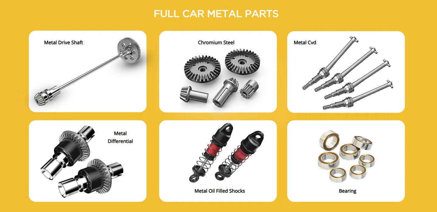 MJX Hyper Go 14207 1/14 Scale Brushless RC Car India – High Speed 4WD Off-Road Truck with 2 Shells | India