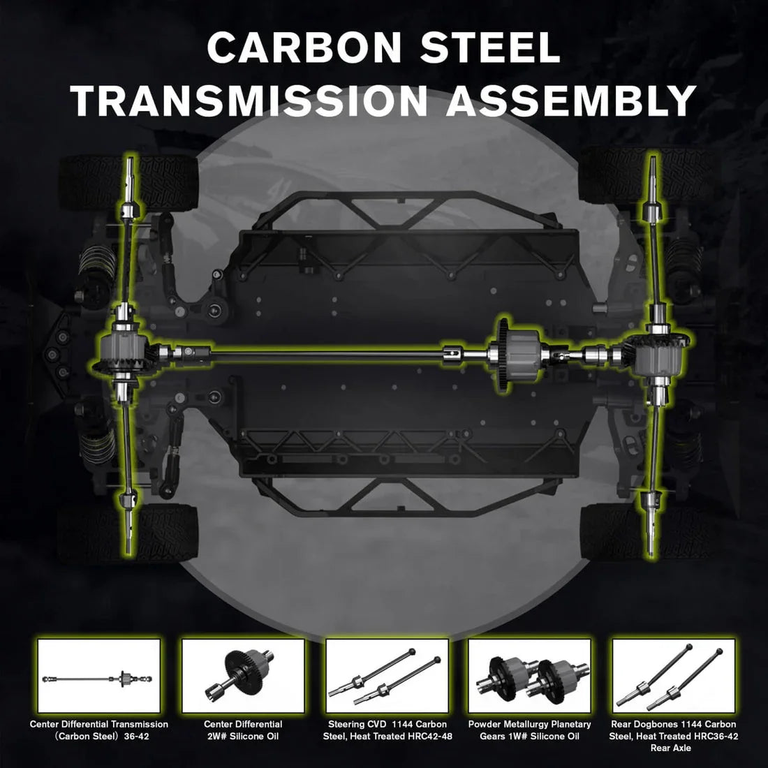 Rlaarlo XTS‑S10 — Carbon‑Fiber 1/10 Brushless Rally Car (RTR) INDIA - Ozzy Toys