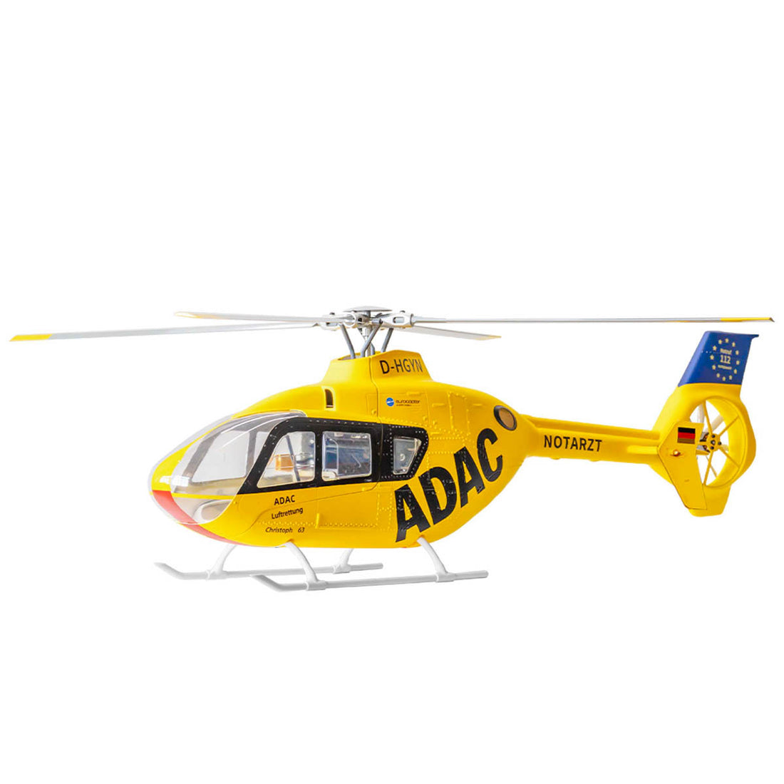 Flywing EC-135 470L 4-Blade ACE GPS/ATT RC Scale Helicopter (RTF) | INDIA - Ozzy Toys