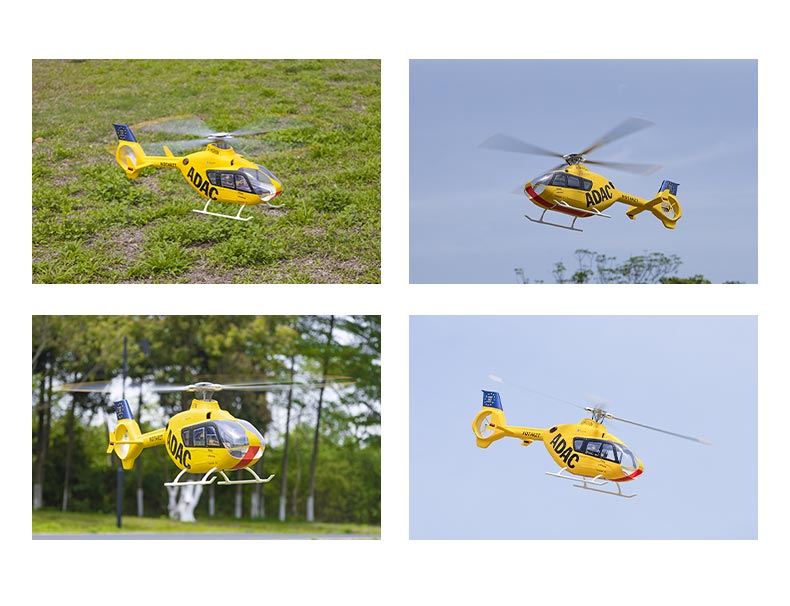 Flywing EC-135 470L 4-Blade ACE GPS/ATT RC Scale Helicopter (RTF) | INDIA - Ozzy Toys