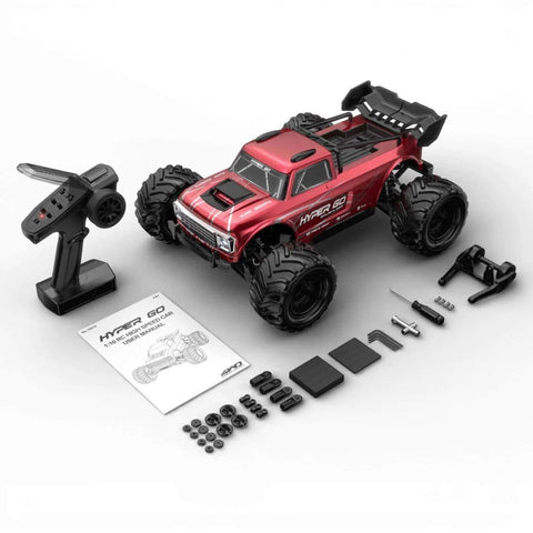 MJX Hyper Go 10210 1/10 Brushless RC Truck – 80KM/H 4WD Monster | India