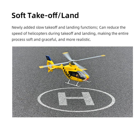 Flywing EC-135 470L 4-Blade ACE GPS/ATT RC Scale Helicopter (RTF) | INDIA