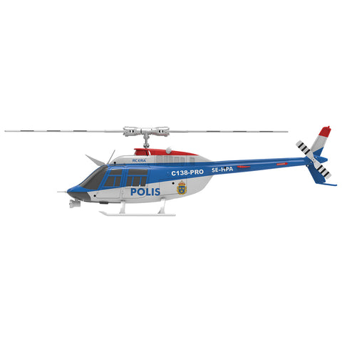 RC ERA C138 PRO Bell 206 Jet Ranger 2.4G 6CH 1/33 Scale RC Helicopter Model RTF | India