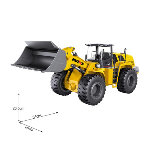 Huina 1583 1:14 RC Metal Wheel loader (2025 Model) | INDIA